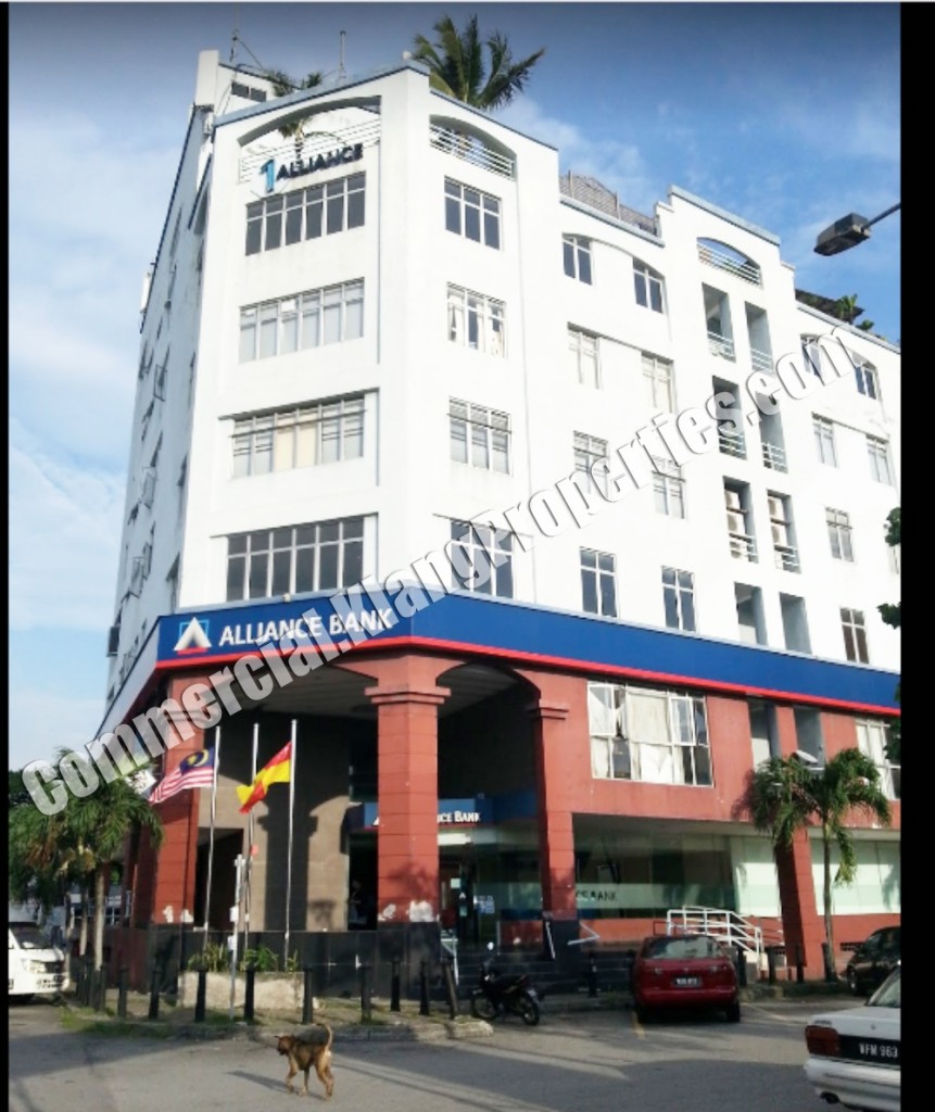 WISMA 1 ALLIANCE, TAMAN ENG ANN, KLANG, OFFICE SPACE FOR RENT. 11,000SF. RENTAL RM1.50 PSF.