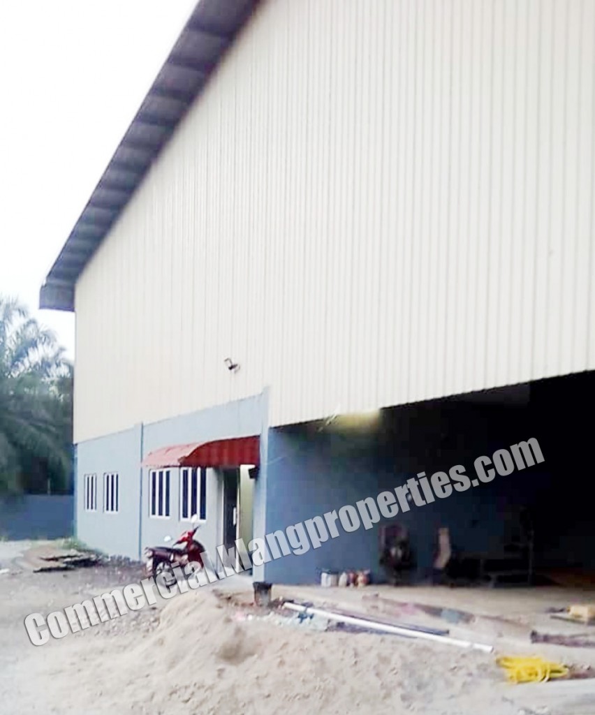JENJAROM, DETACHED FACTORY FOR RENT. BUILT UP 45,000SF. MONTHLY RENTAL RM45,000.